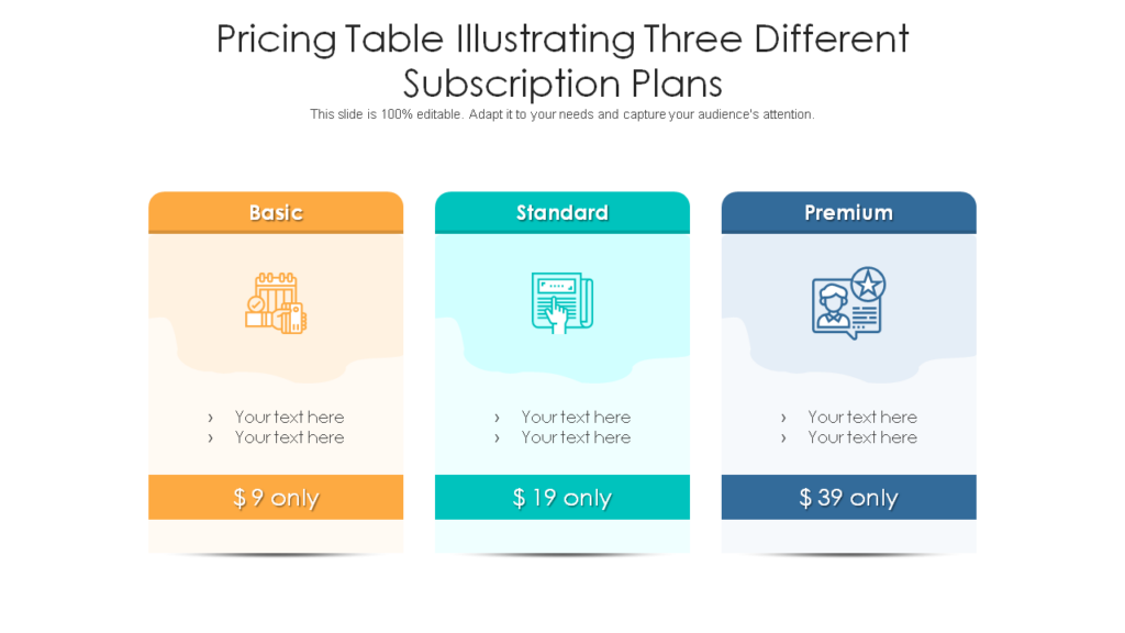 Subscription Plans: