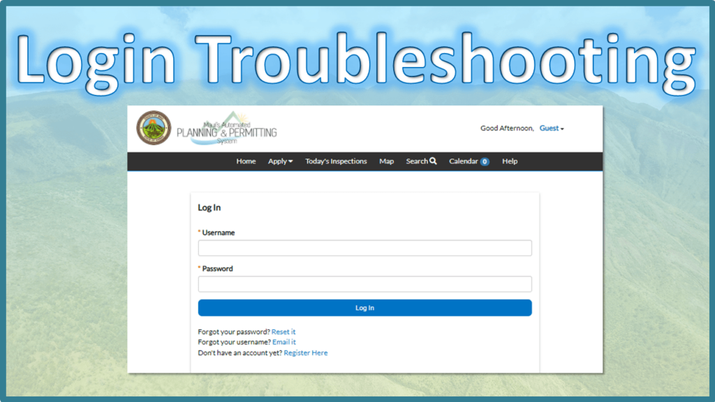 Troubleshooting Login Issues: