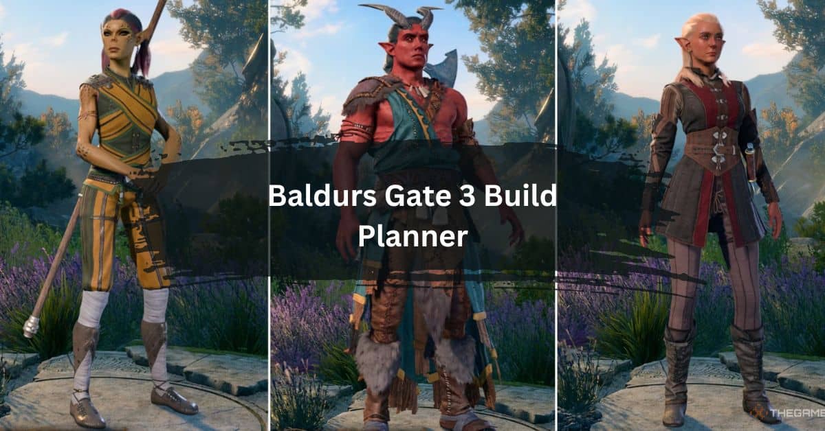 Baldurs Gate 3 Build Planner