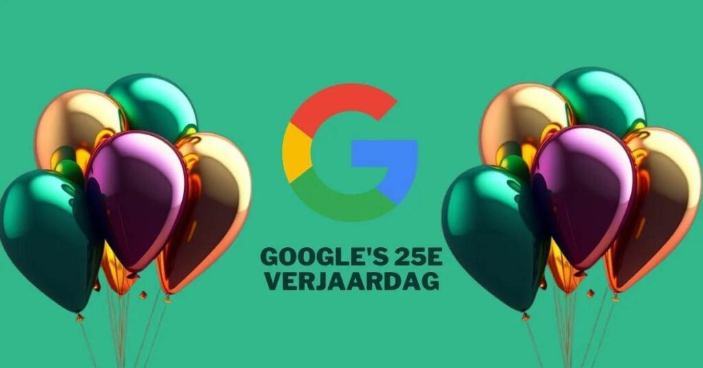 Celebrations And Events For Google's 25e Verjaardag