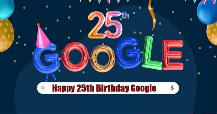 What Is Google's 25e Verjaardag?